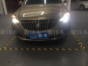 汽車車燈改裝升級，君威升級完成