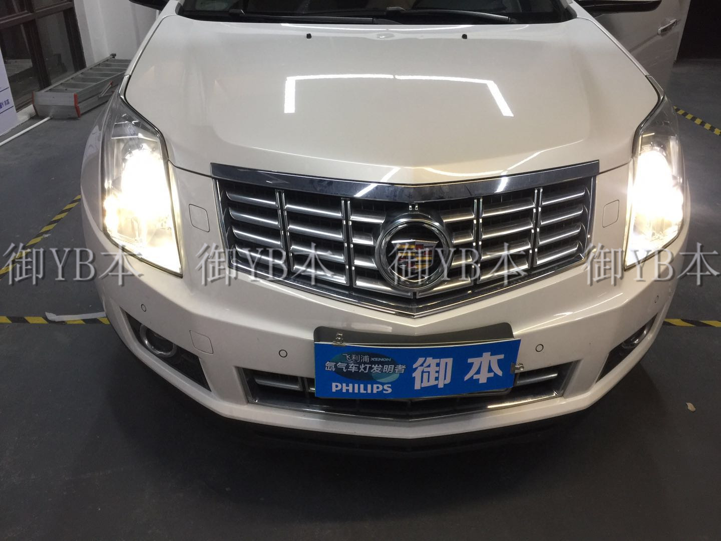 車燈改裝，凱迪拉克SRX升級完成