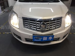 車燈改裝，凱迪拉克SRX升級完成