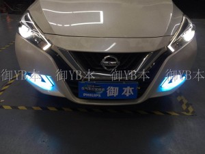 車燈更換，日產(chǎn)藍鳥升級完成