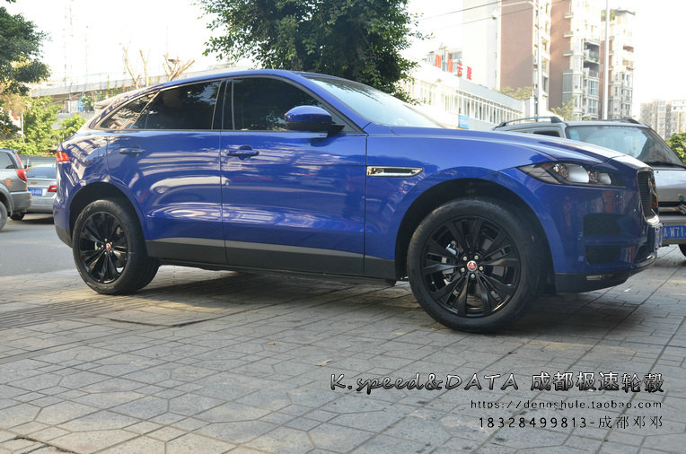 成都極速輪轂 捷豹F-PACE 改裝20寸鍛造輪轂案例