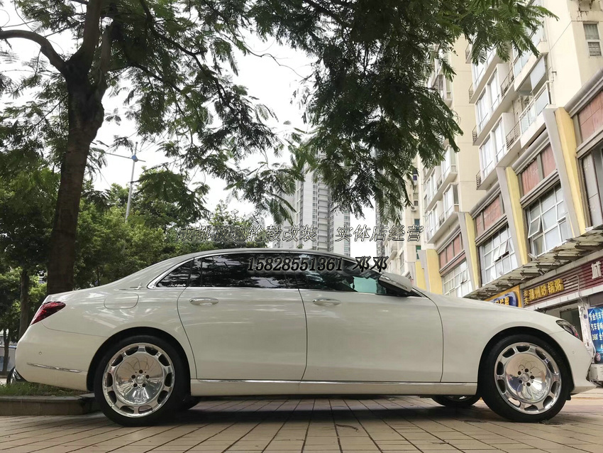 奔馳E級(jí) 升級(jí)20寸邁巴赫S600 鍛造大餅 迪威特鍛造輪轂