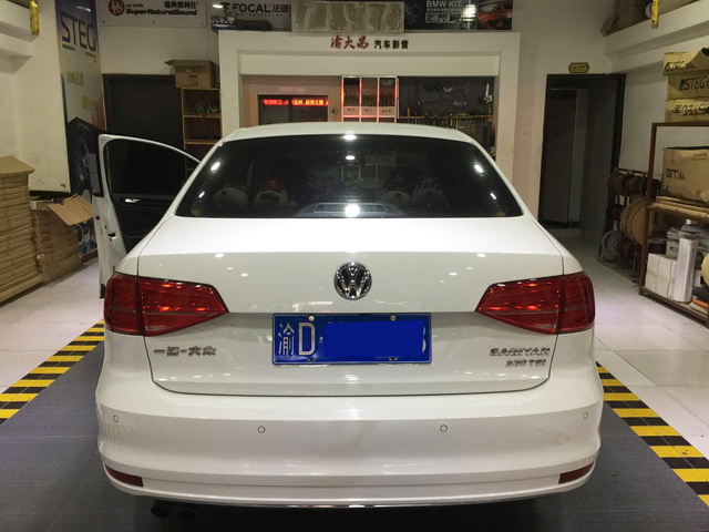 大眾速騰汽車音響改裝德國零點/意大利史泰格/美國來福低音_重慶渝大昌