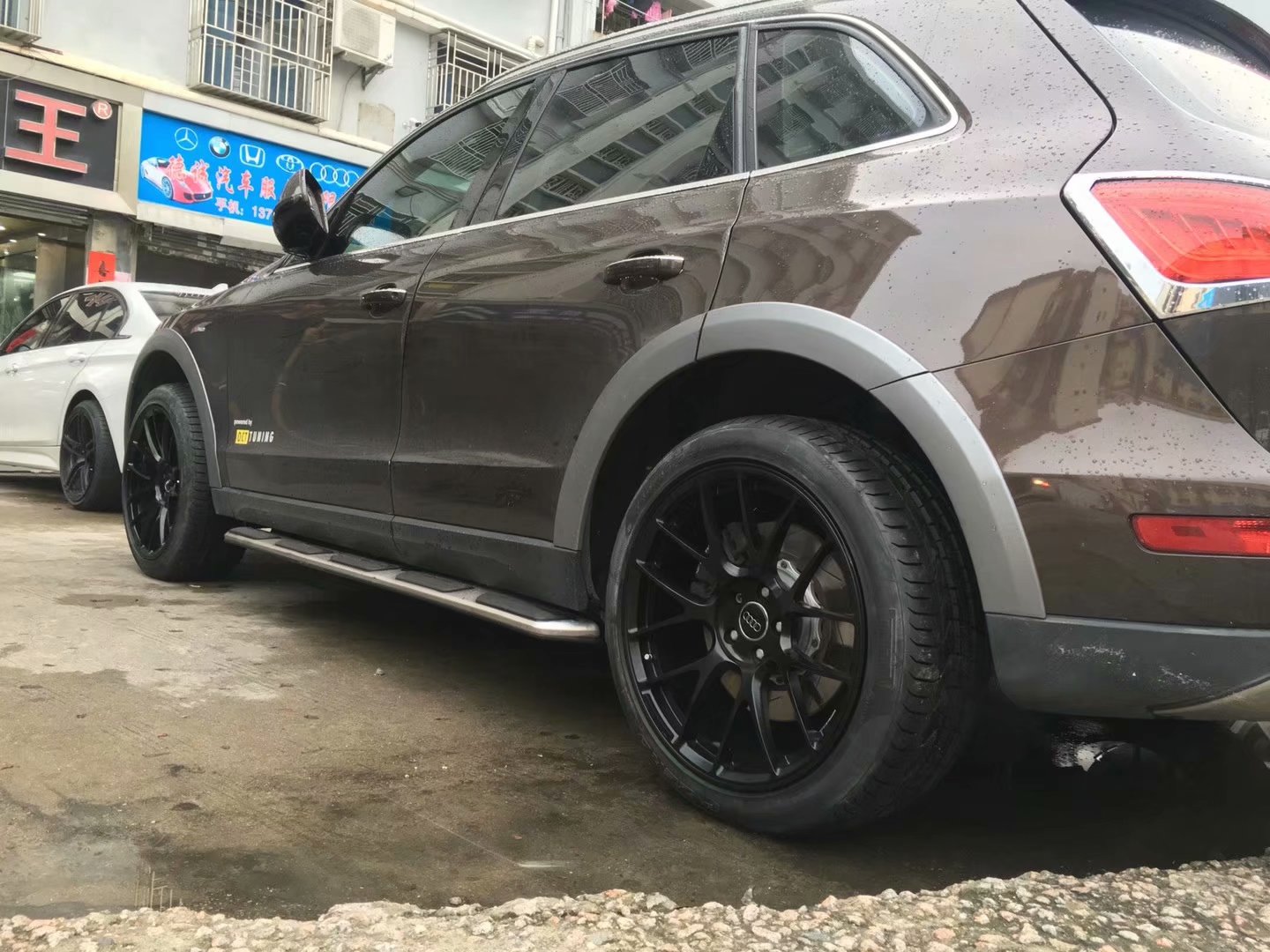 奧迪，換 私人定制鍛造 20寸 完工！