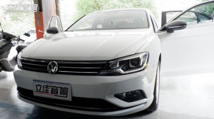 大眾凌渡升級中道四門隔音 漳州立佳汽車音響