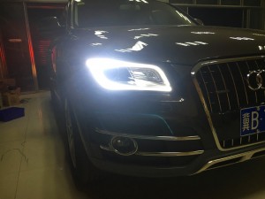 風噪從此不再如影隨形：奧迪Q5四門隔音削減風噪！唐山樂暢汽車音響