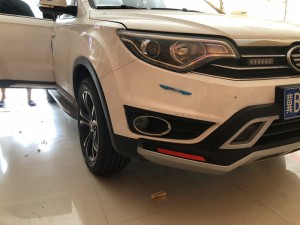 唐山汽車音響改裝奔騰X80音響升級(jí)美國(guó)霸克