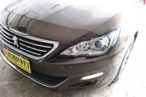 標(biāo)致408大燈升級(jí)改裝海拉五雙光透鏡/貴陽標(biāo)致408大燈改裝歐司朗氙氣燈/LED雙光透鏡