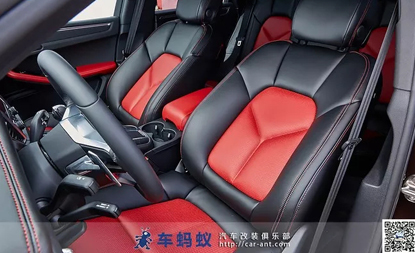17款保時捷Macan改裝升級Macan S真皮內(nèi)飾-車螞蟻汽車改裝俱樂部