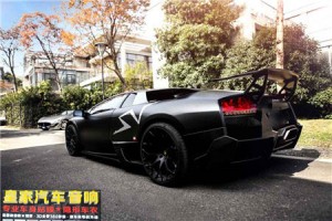蘭博基尼LP670-4電光金屬黑——郴州市皇家音響