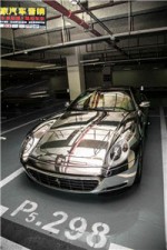 法拉利612電鍍銀——郴州市皇家音響