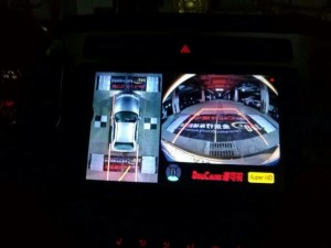 【西安億之星】大眾途觀改裝道可視360度全景倒車系統(tǒng)