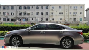 雷克薩斯ES200貼膜改色電光鈦灰 英國RG名車改色深圳龍華加盟店出品