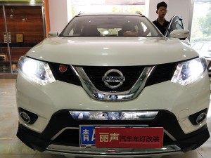 西寧麗聲日產奇駿汽車音響改裝黃金聲學 愉悅的音樂體驗