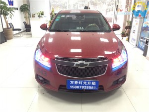 寧波改燈哪里好？雪佛蘭科魯茲改氙氣燈案例分享