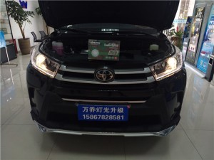 寧波18款豐田漢蘭達(dá)改氙氣燈_雙光透鏡