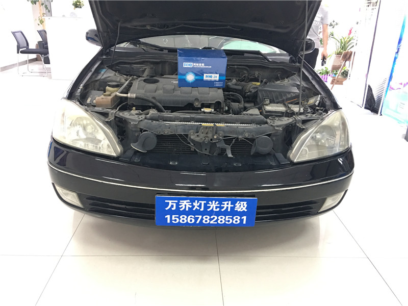 寧波萬喬改燈怎么樣？看看日產(chǎn)陽光改透鏡你就知道