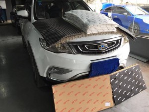 烏魯木齊慧聲帝豪博越改裝GT隔音降噪，聆聽(tīng)美妙之聲!