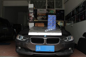 汽車隔音哪里好？烏魯木齊慧聲寶馬3系全車大能隔音降噪升級作業(yè)