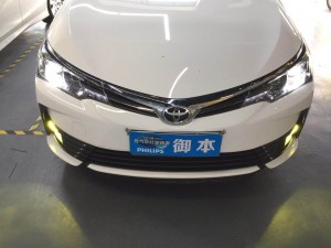 升級車燈改裝，豐田新卡羅拉升級完成