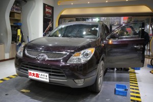 現(xiàn)代維拉克斯全車隔音降噪 安博士汽車隔音改裝 重慶渝大昌汽車音響