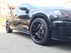 大眾，換 全新限量版 ZE40 18寸 完工！