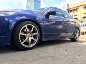 思鉑睿， 裝 prodrive  18寸  完工！