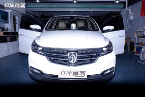 寶駿730升級丹拿232主動兩分頻漳州立佳汽車音響