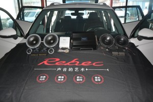 音樂無極限 大眾途觀汽車音響改裝升級丹拿272 唐山博納音響