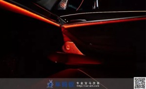 寶馬5系G38改裝寶華韋健音響發(fā)光蓋板11件套