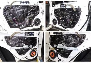 寧波慈溪日產尼桑逍客汽車音響改裝升級黃金聲學