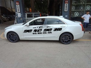凱迪拉克ATS輪轂輪胎改裝升級