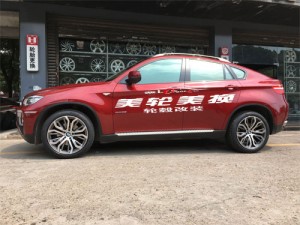 寶馬X6輪轂輪胎改裝升級(jí)