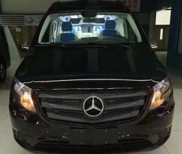 奔馳商務車藍色內飾改裝