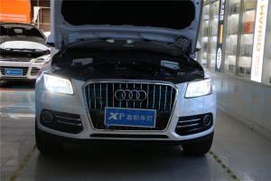 奧迪Q5大燈升級氙氣燈LED成都鑫帕車燈專業(yè)低配升級高配