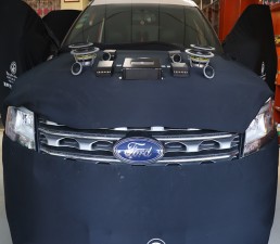 2018東莞汽車音響改裝 東莞長安福特探險者音響改裝作業(yè)