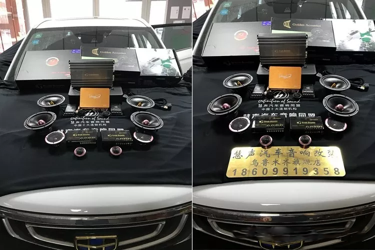 聲聲動聽！東莞長安慧聲之吉利博越汽車音響升級黃金聲學三分頻