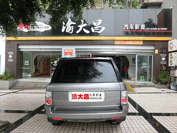 重慶汽車音響改裝哪家好？重慶渝大昌路虎攬勝全車隔音降噪安博士藍鉆汽車隔音吸音棉改裝