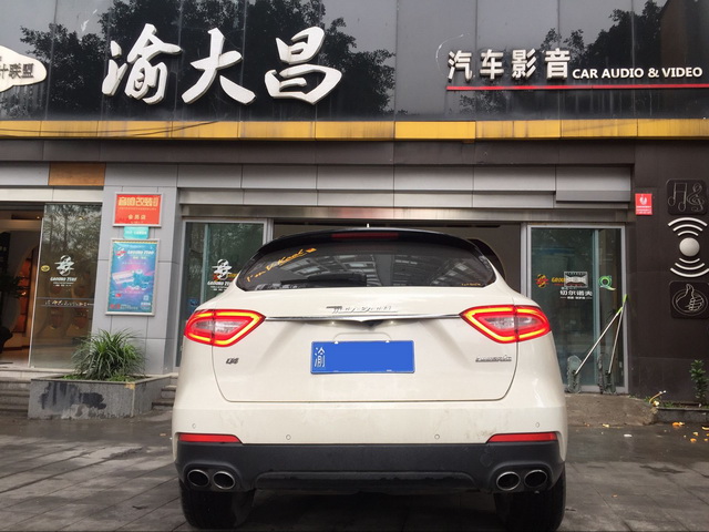 瑪重慶汽車音響改裝之重慶渝大昌莎拉蒂Levante Q4汽車音響改裝意大利史泰格