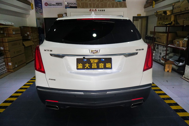杜絕噪音！重慶渝大昌音響改裝凱迪拉克XT5 全車隔音改裝史泰格/GT汽車隔音隔熱降噪