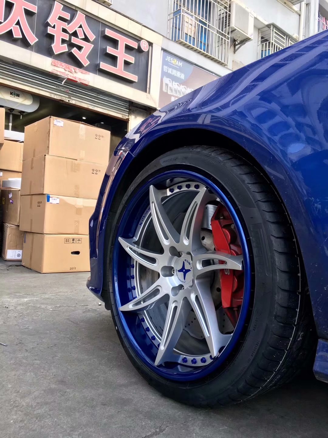 奧迪RS7 ，換 SIMBOLO X 20寸 完工！