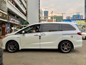 奧德賽 ，換 RAYS G2  米其林PS4 完工！