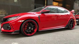 感謝回圖# 私人定制鍛造，思域 Type - R 帥！