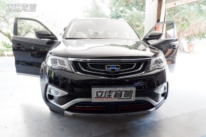 吉利博越升級歌航A3芬朗SQ-6.5H套裝喇叭漳州立佳汽車音響