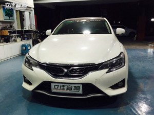 豐田銳志升級(jí)德國(guó)RS音符套裝喇叭MTX低音炮漳州立佳汽車音響