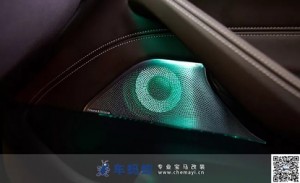 寶馬5系G38改裝寶華發(fā)光蓋板與哈曼卡頓音響