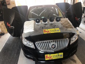 汕頭星悅汽車音響改裝店別克君越升級四門山水隔音降噪音響改裝FOCAL法國勁浪人聲經(jīng)典套餐改裝案例分享