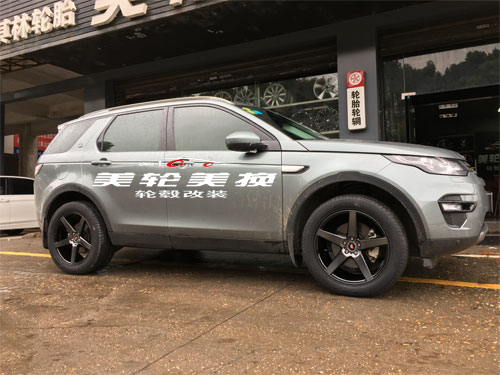 路虎發(fā)現(xiàn)神行輪轂輪胎改裝升級