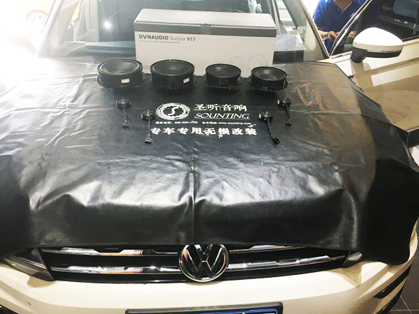 就是這個feel 重慶大眾途觀L汽車音響改裝丹麥丹拿Surpax V17