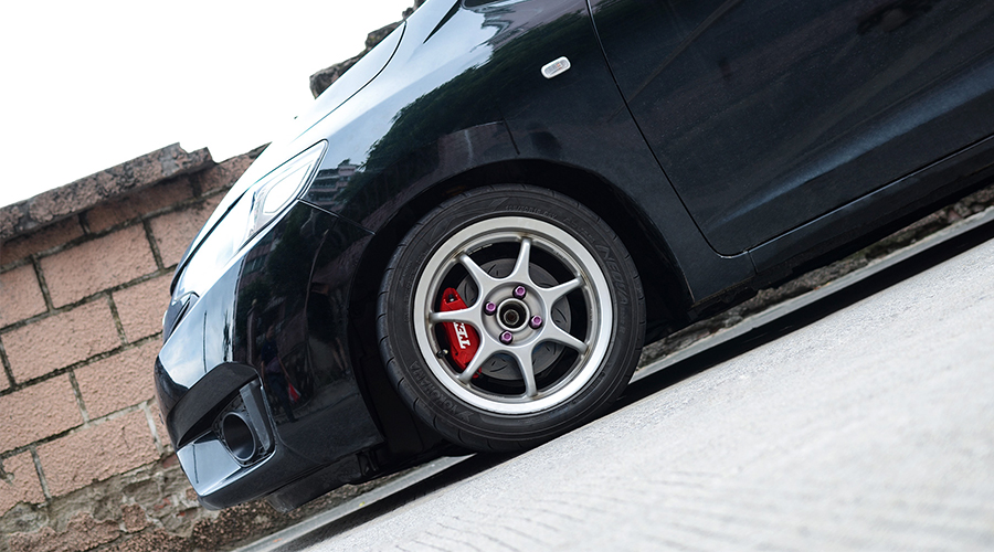 新飛度GK5改裝TEI Racing G40剎車套裝
